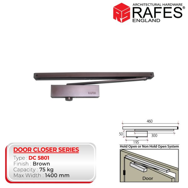 Door Closer RAFES DC 5812